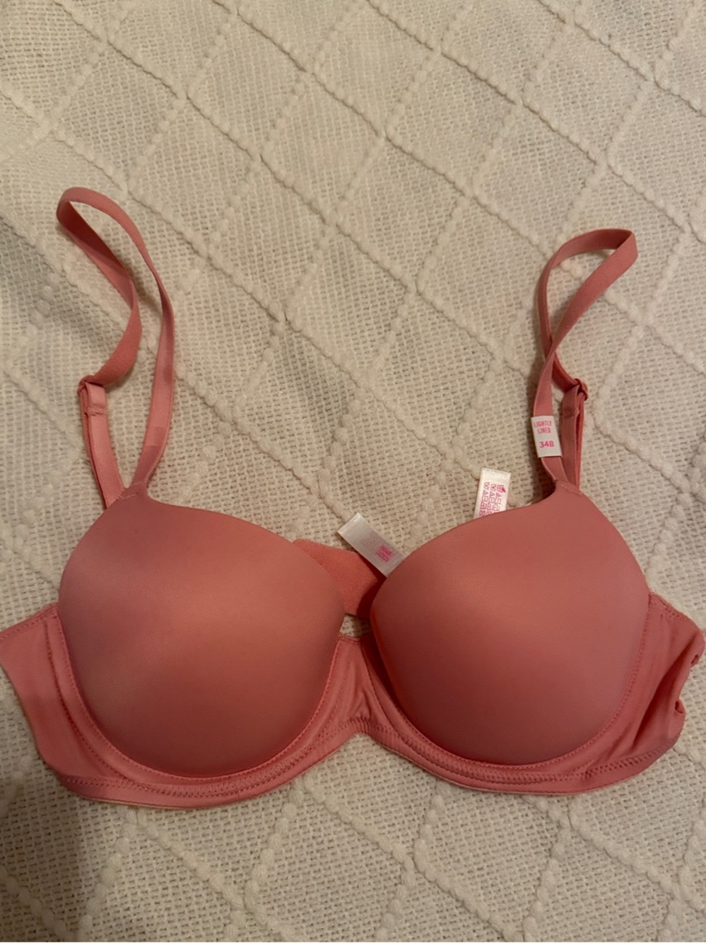 PINK Victoria's Secret Smooth Molded Bra - Dusty Rose